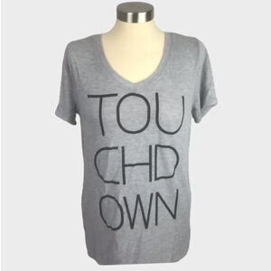 State of Mine Medium Gray New NWT T-shirt TOUCHDOWN Football